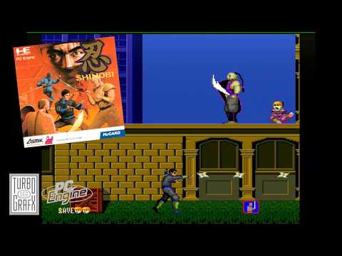 PC Engine/TurboGrafx-16 🎮 -  Shinobi 🥷