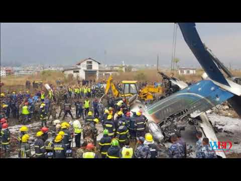 At least 49 dead, 23 injured as Bangladesh plane crashes in Nepal