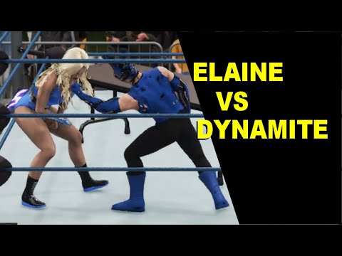 GLOW 1985 Elaine vs Dynamite extreme - Mixed Knockout Match