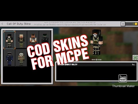 Call Of Duty SkinPack For Minecraft Pe 😎