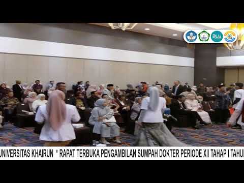 ID                                                                                               RAPAT TERBUKA PENGAMBILAN SUMPAH DOKTER PERIODE XII TAHAP I TAHUN AKADEMIK 2025/2026 