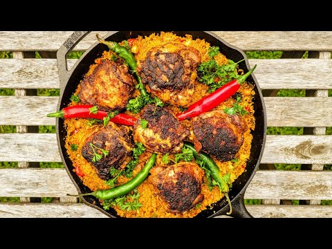 Couscous with Chicken | Easy to make North African dish. Delicious.