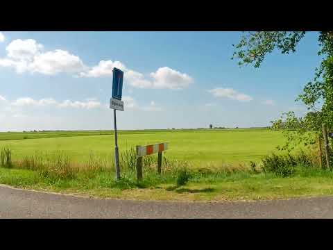 Cycling tour of 15-06-2022 part 17 Southwest Friesland. From the bicycle ferry to it Heidenskip