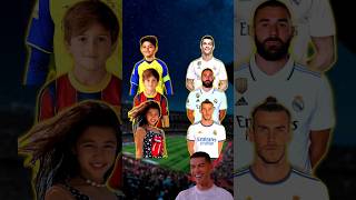 Download lagu Thiago Messi & Ronaldo Jr & Delfina Suarez 🆚 BBC (Benzema, Bale, Cristiano Ronaldo) 🥵🤯 mp3