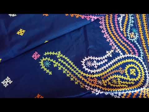 Gujarati stitch saree#Sinthiya boutique collection