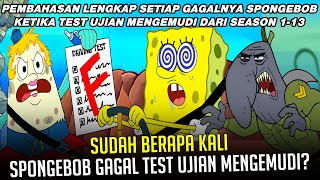 Download lagu HOW MANY TIMES HAS SPONGEBOB FAILED THE DRIVING TEST? mp3