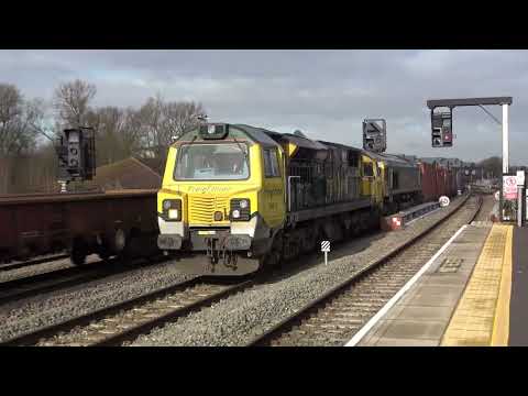 CLASS 70 CROSSOVER | COLAS MEETS FREIGHTLINER AT OXFORD 6M50 AND 4O90 26.01.23.