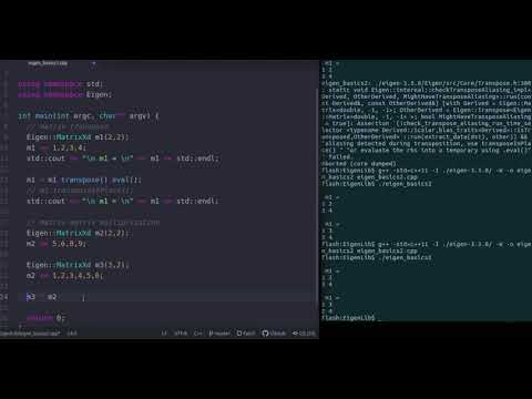 Eigen Library C++ Tutorial Part II| Aliasing in Matrix manipulation