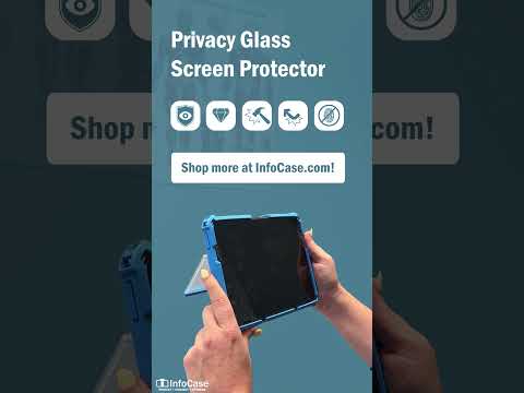 Privacy Glass Screen Protector for Zebra ET40, ET45 10-inch