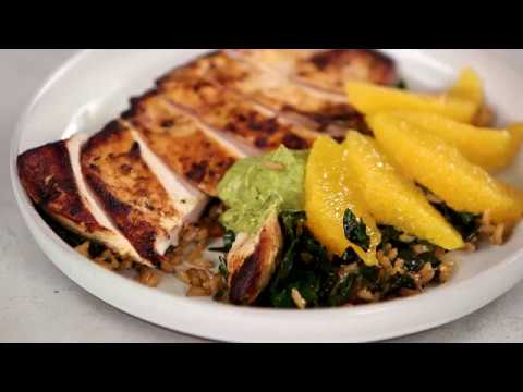 Lemon Chicken Citrus Bowls | Cooking Light