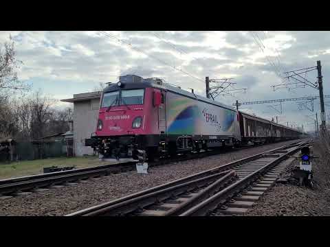 LEMA 060 EP Rail cu un marfar spre Constanta / Bucuresti Baneasa 09.03.2022