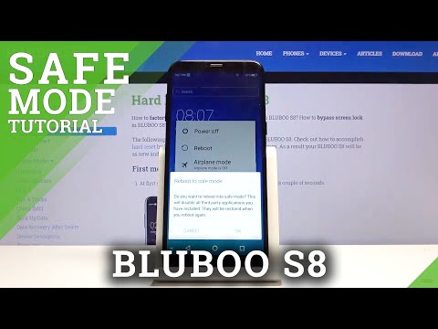 How to Get in the Safe Mode on Bluboo S8 –  Boot & Exit Safe Mode