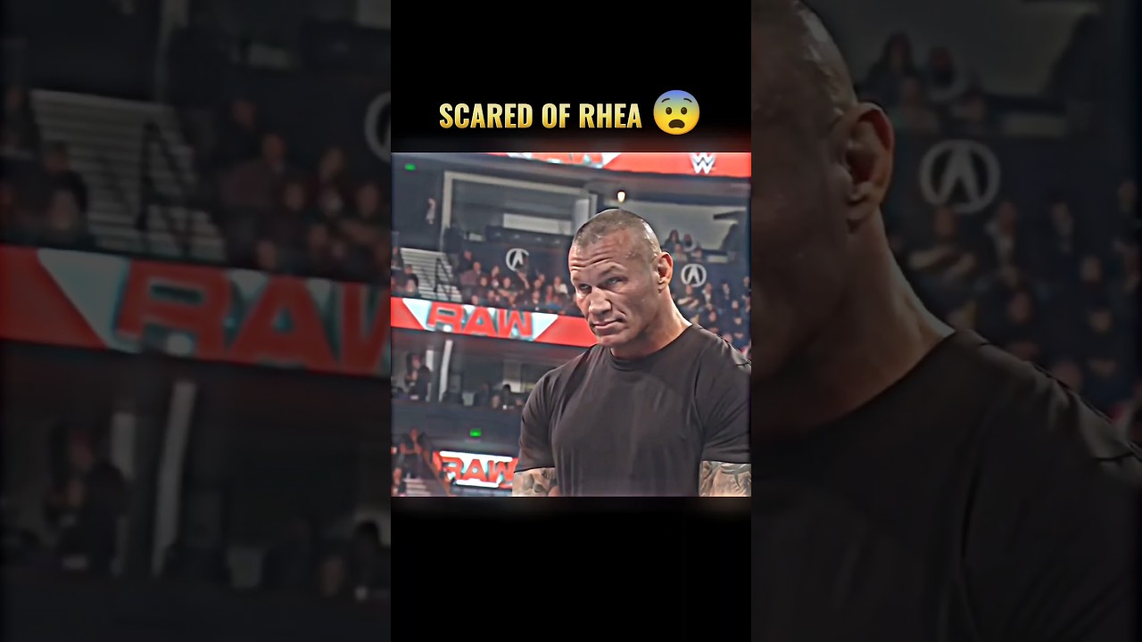 Wait For end ✋ Rhea Ripley Scared 😨 on Randy Orton 💀