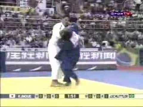 João Schlittler (BRA) vs Kosei Inoue (JPN) - Mundial de judô