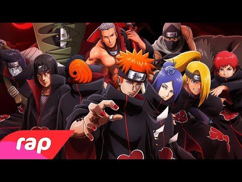 Rap da Akatsuki (Naruto) - OS NINJAS MAIS PROCURADOS DO MUNDO | NERD HITS