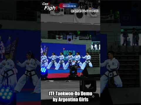 ITF Taekwon-Do Demo by Argentina Girls