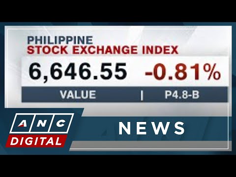 PSEi closes lower at 6,646 ANC