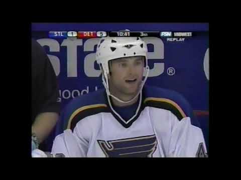 Blues Highlights: Blues at Red Wings: October 5, 2005