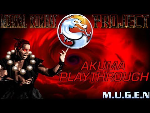Mortal Kombat Project 4.1 Season 2 Final: Akuma Playthrough (MUGEN) (1080p 60fps)