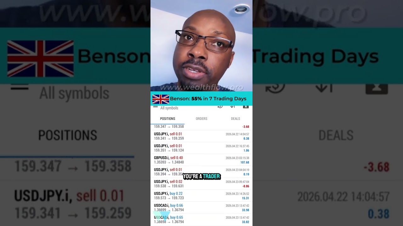 Benson from UK 🇬🇧 55% in 7 Days with Bot