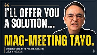 ANG PROBLEMA GUSTONG MAGING SOLUSYON? (Cayetano vs. Gatchalian - Hatian sa Senado).
