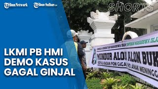 Gelar Aksi terkait Gagal Ginjal Akut, Bakornas LKMI PB HMI: Kepala BPOM Tidak Punya Kompetensi