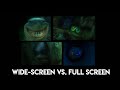 Finding Nemo Bruce Attacks Marlin Dory Wide Screen Vs Full Screen