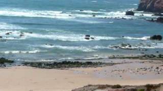 preview picture of video 'Carrapateira, Praia Amado, Costa Vicentina, Portugal, August 2007'