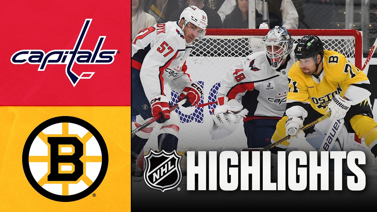 Capitals vs. Bruins | NHL Highlights | March 07, 2026
