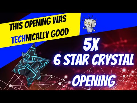 Opening 5x 6 STAR Crystals - Marvel Contest of Champions