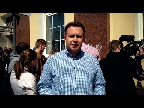 Захвачен штаб Навального в Москве - Николай Ляскин с места событий.