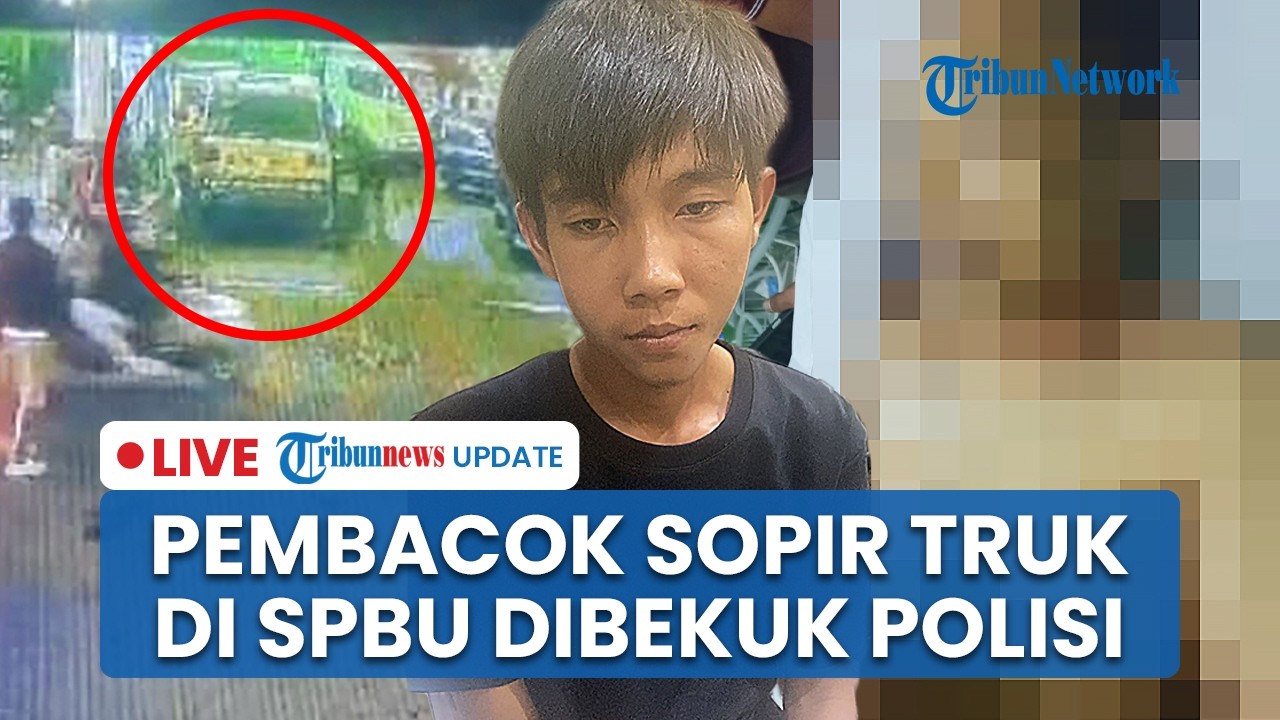 LIVE: Polisi Bekuk Pelaku Utama Pembacokan Sopir Truk di SPBU Palembang Gegara Tak Terima Ditegur