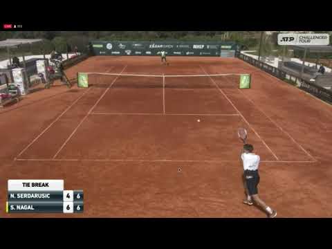 Sumit Nagal vs Nino Serdarusic - ATP Zadar Challenger R1