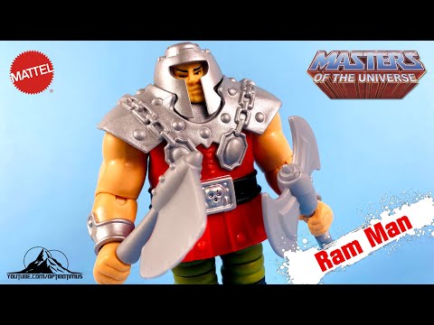 Mattel Masters of the Universe Origins RAM MAN Video Review
