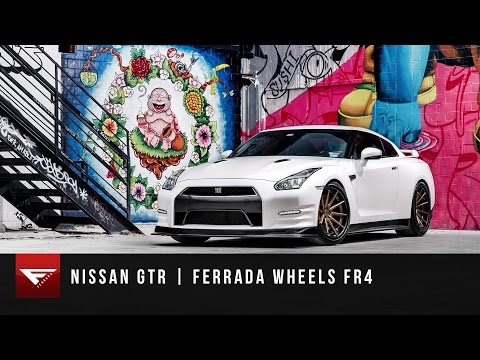 2014 Nissan GTR | Ferrada FR4 Matte Bronze / Gloss Black Lip