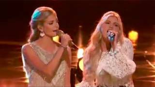 Brennley Brown, Lauren Duski sings ‘Good Hearted Woman’ duet on The Voice 2017 Top 8 Semifinals
