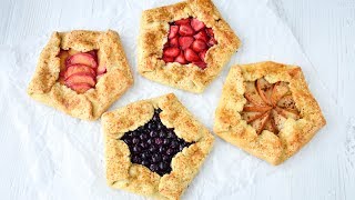 Быстрые МИНИ-ПИРОГИ с ягодной и фруктовой НАЧИНКОЙ