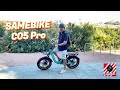 Elektrinis dviratis Samebike C05 Pro, 20", 500W, 13Ah, mėlynas