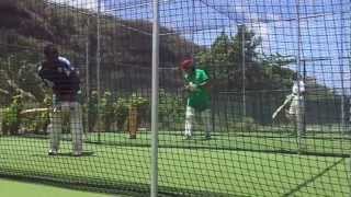 preview picture of video 'Buccament Bay Androids Cricket Team Training Session 04/07/13'