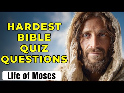 50 Bible Questions About the Life of Moses To Test Your Knowledge