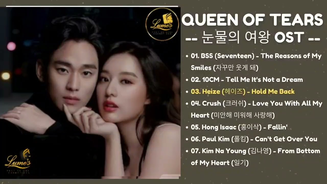 Lista das melhores músicas  dorama Rainha das lágrimas