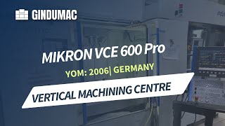 Mikron VCE 600 Pro Metallfräse kaufen - Bild 4 | Machineryline LI Mikron VCE 600 Pro Metallfräse | Bild 4 - Machineryline