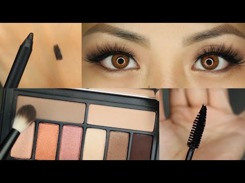 Smashbox Neutrals Eye Set Review Swatch Easy Brown Smoky Eye Tutorial + 4 Looks