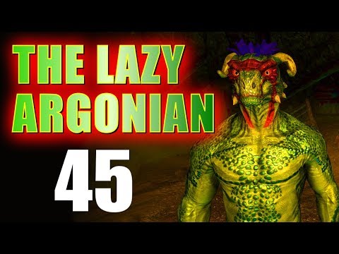 Skyrim Walkthrough of THE LAZY ARGONIAN Part 45: Power Leveling Archery