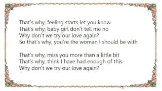 Brian McKnight - Try Our Love Again Lyrics