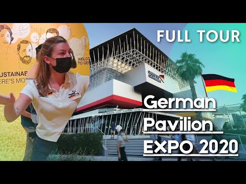 German Pavilion EXPO 2020 FULL TOUR #expo2020 #germany #dubai