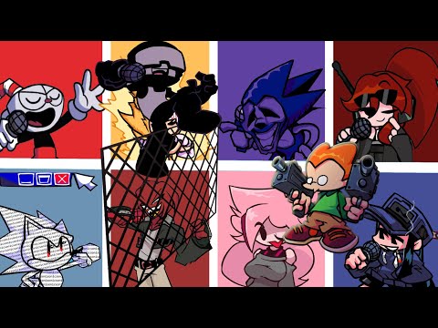 Familiar Encounter But Every Turn a Different Character Sings | FNF COVER