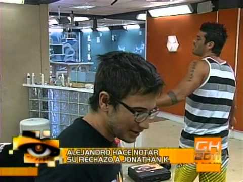 Cruce entre Jony K y Alejandro - Gran Hermano 2011 Argentina