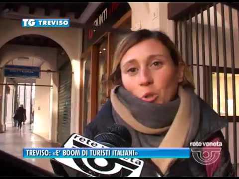 TG TREVISO (07/01/2017) - TREVISO: «E’ BOOM DI TURISTI ITALIANI»