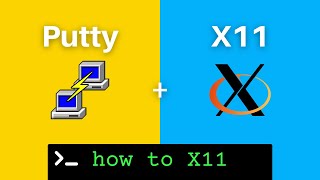 How to x11 Forward with Putty on Windows